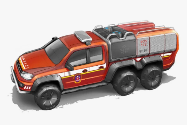 VW AMAROK veriant Fire rescue_Design by Werkemotion