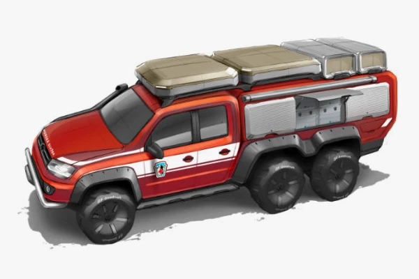 VW AMAROK veriant Mountain rescue_Design by Werkemotion