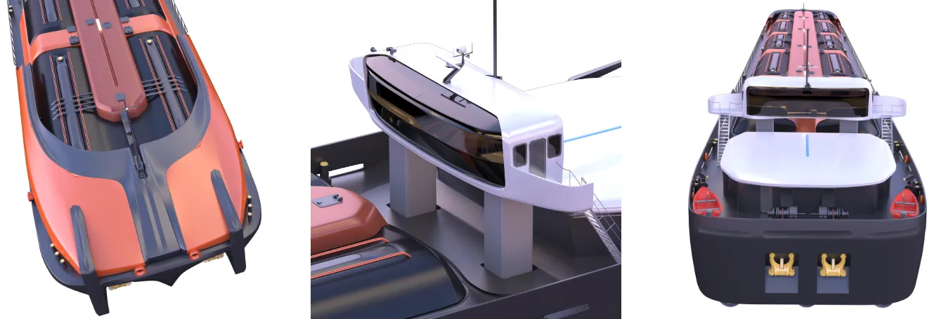 LNG Tanker Studio visualization Details LNG Tanker Studio visualization Details_Design by Werkemotion