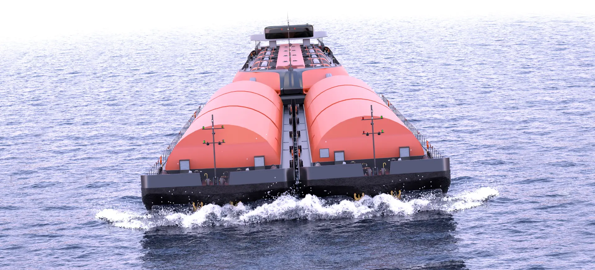LNG Tanker visualization sailing LNG Tanker visualization sailing _Design by Werkemotion