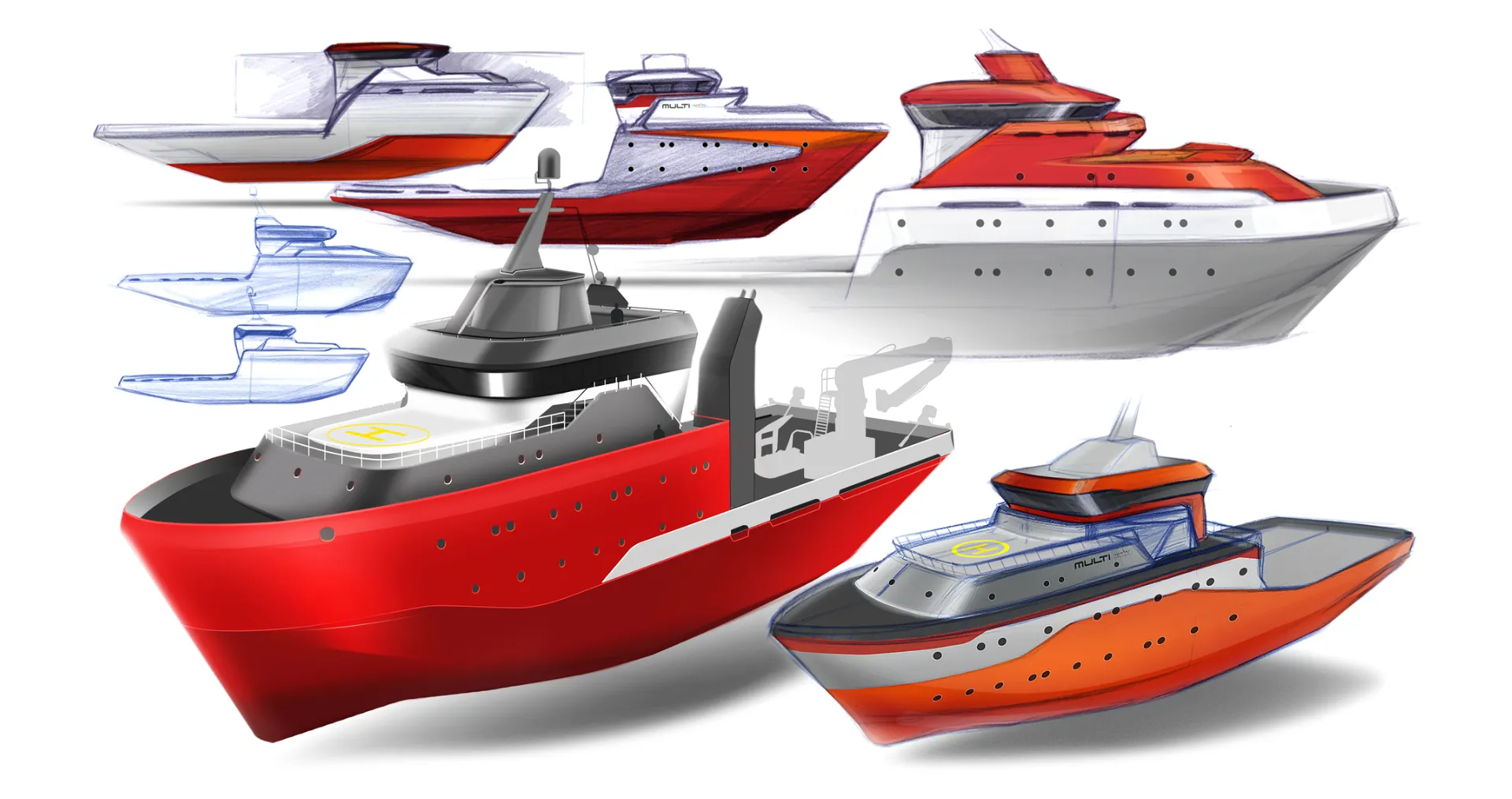 Multi Engineering tanker concept Multi Engineering tanker concept_Design by Werkemotion