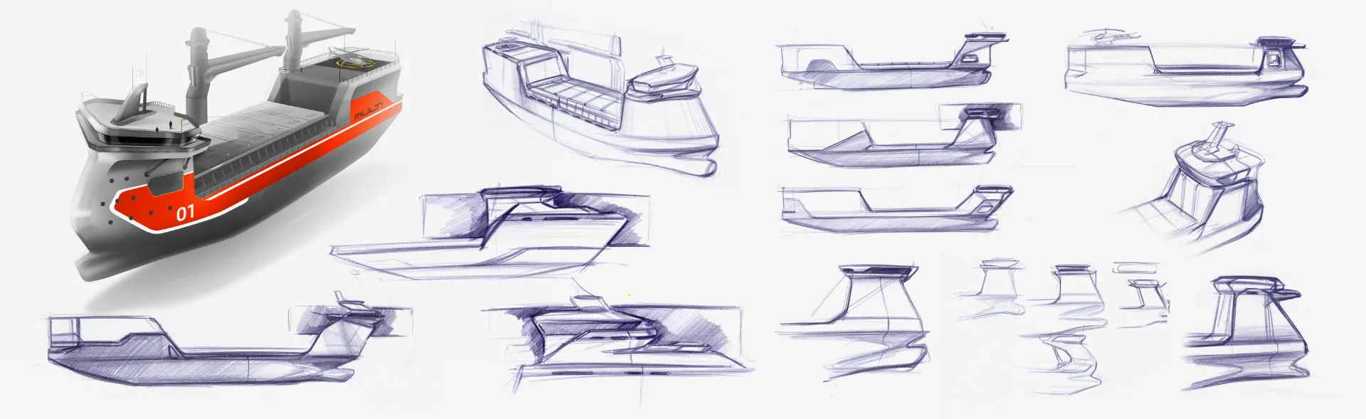 Multi Engineering tanker concept Multi Engineering tanker concept_Design by Werkemotion