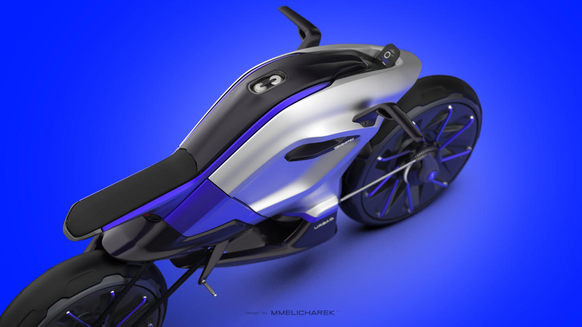 URBAQ - The motorcycle of the Future - Concept by MMelicharek