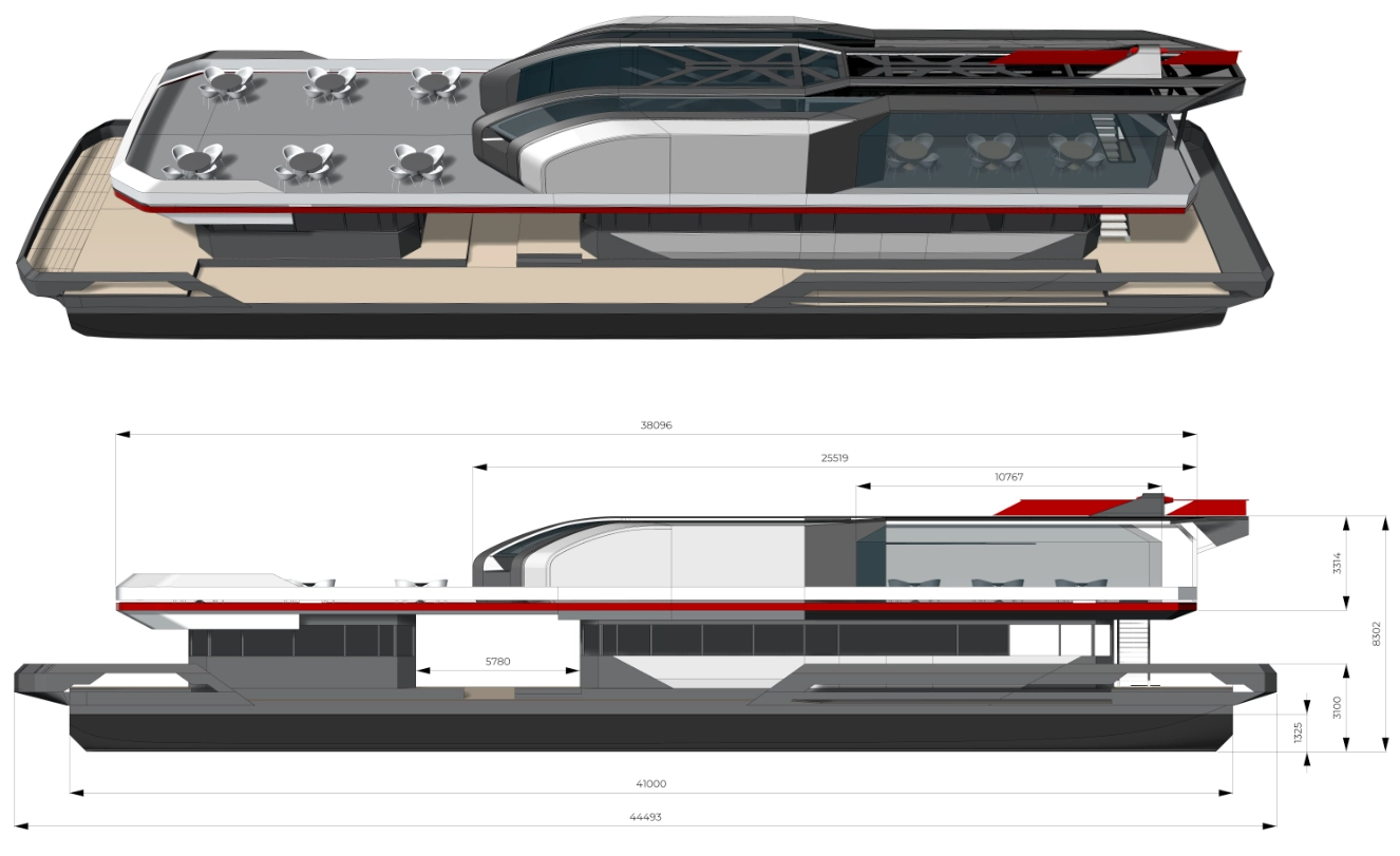 HUMA6 Technical view _Design by WERKEMOTION