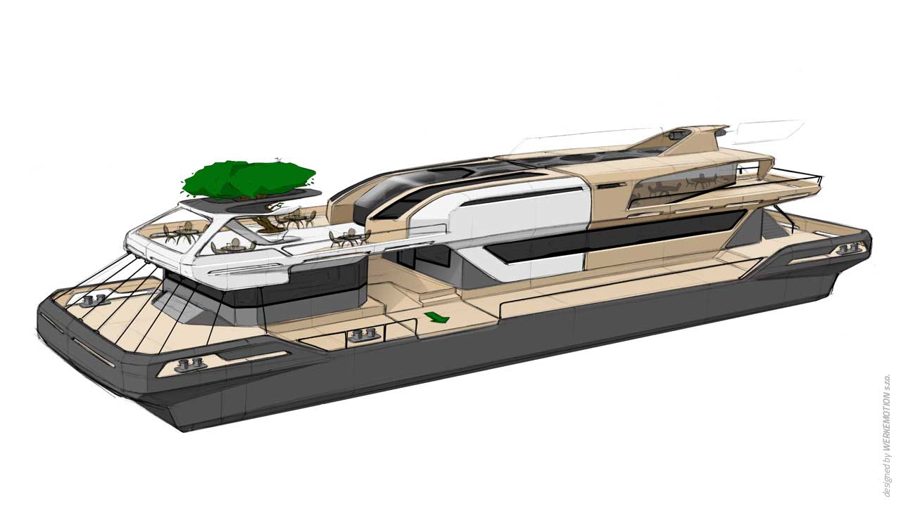 Floating pier HUMA 6 - Naval design by WERKEMOTION - Making of