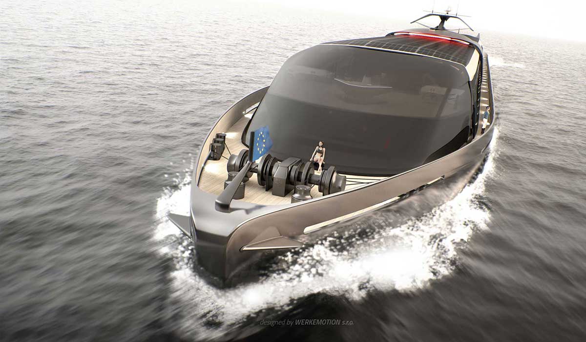 FDM RIver boat design by WERKEMOTION