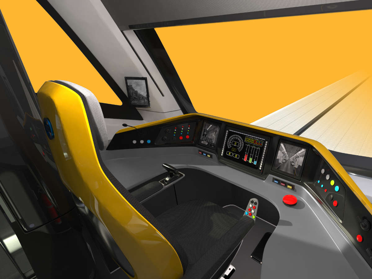 Metro de Porto - Streetcar interior design by WERKEMOTION