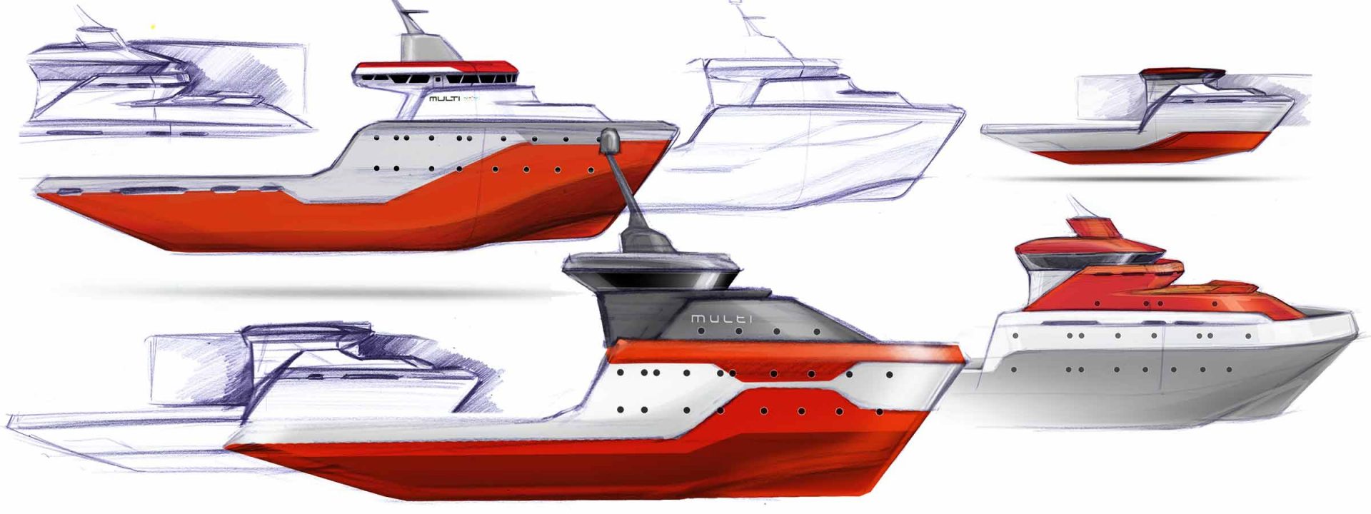Multi Engineering naval design by WERKEMOTION