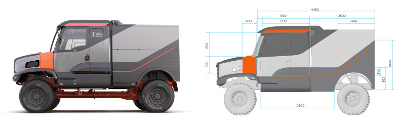 Fesh Fesh Dakar Truck - Livery design by WERKEMOTION design studio