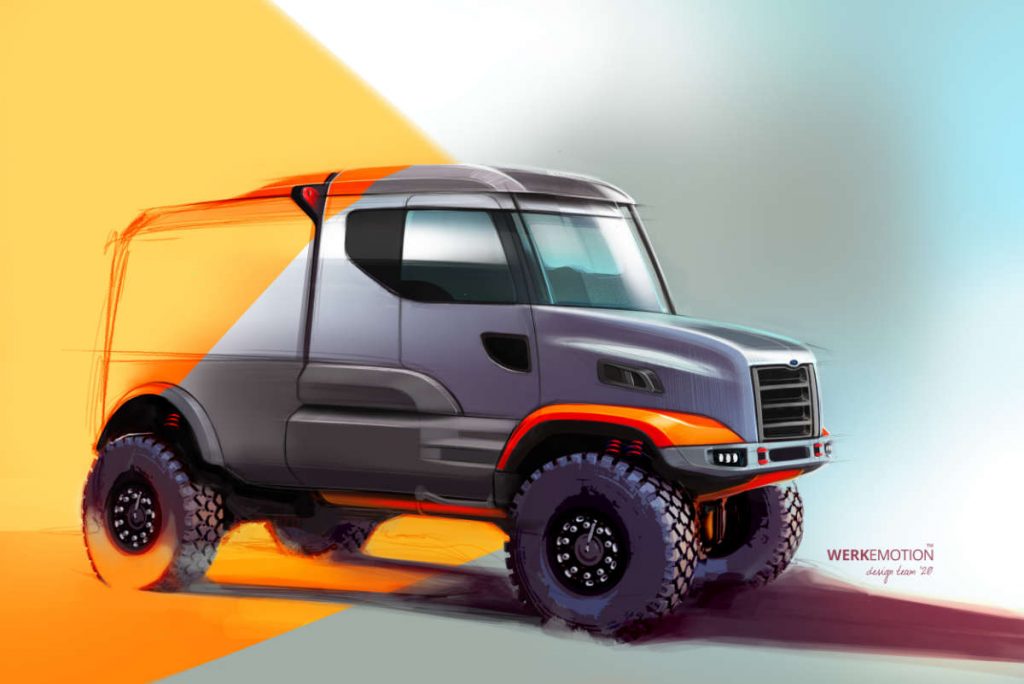 FESH FESH DAKAR Truck - design by WERKEMOTION