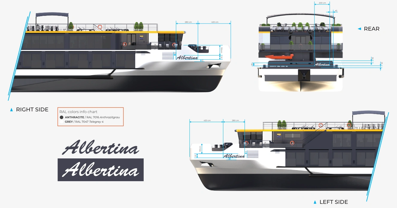 Albertina Livery Design LOGO Albertina Livery Design LOGO_Design by WERKEMOTION