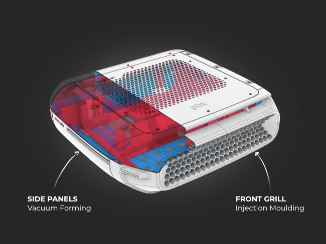 ECOS M24 by PBX_Outer Unit technical view_design by WERKEMOTION