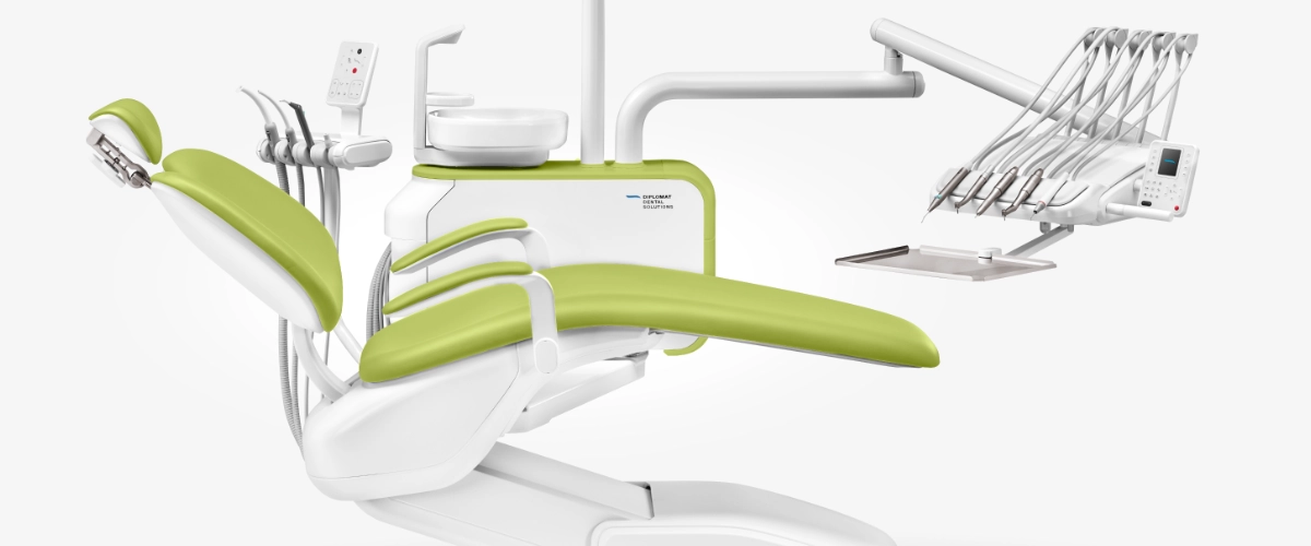 Diplomat Dental_Model ONE 100 Carried_Color options_green 02_Design by Werkemotion