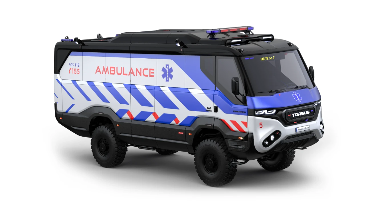 TORSUS PRAETORIAN_AMBULANCE_MAIN IMAGE_Design by WERKEMOTION TORSUS PRAETORIAN_AMBULANCE_MAIN IMAGE_Design by WERKEMOTION