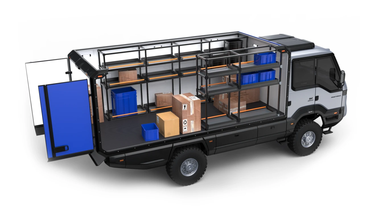 TORSUS PRAETORIAN_TRAILER_CARGO DOUBLE CAB01_Design by WERKEMOTION