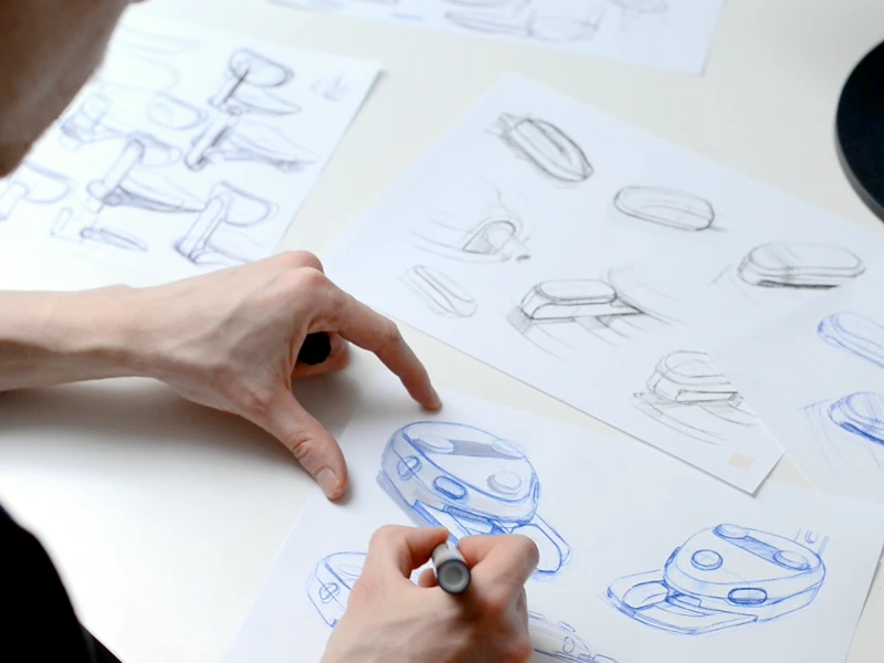 Dilomat Dental Foot Controller Sketch Development Studio 03_Design by Werkemotion