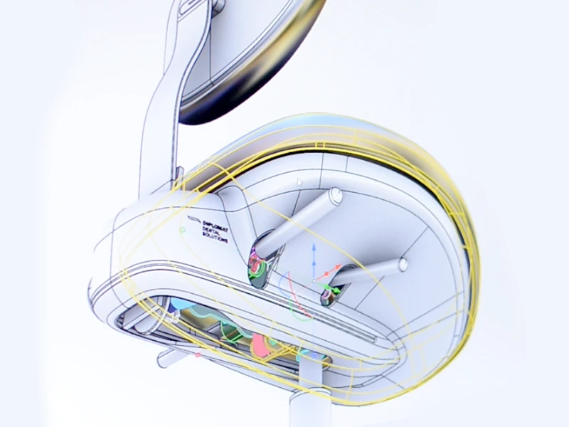 Dilomat Dental Stool 3D Development 07_Design by Werkemotion