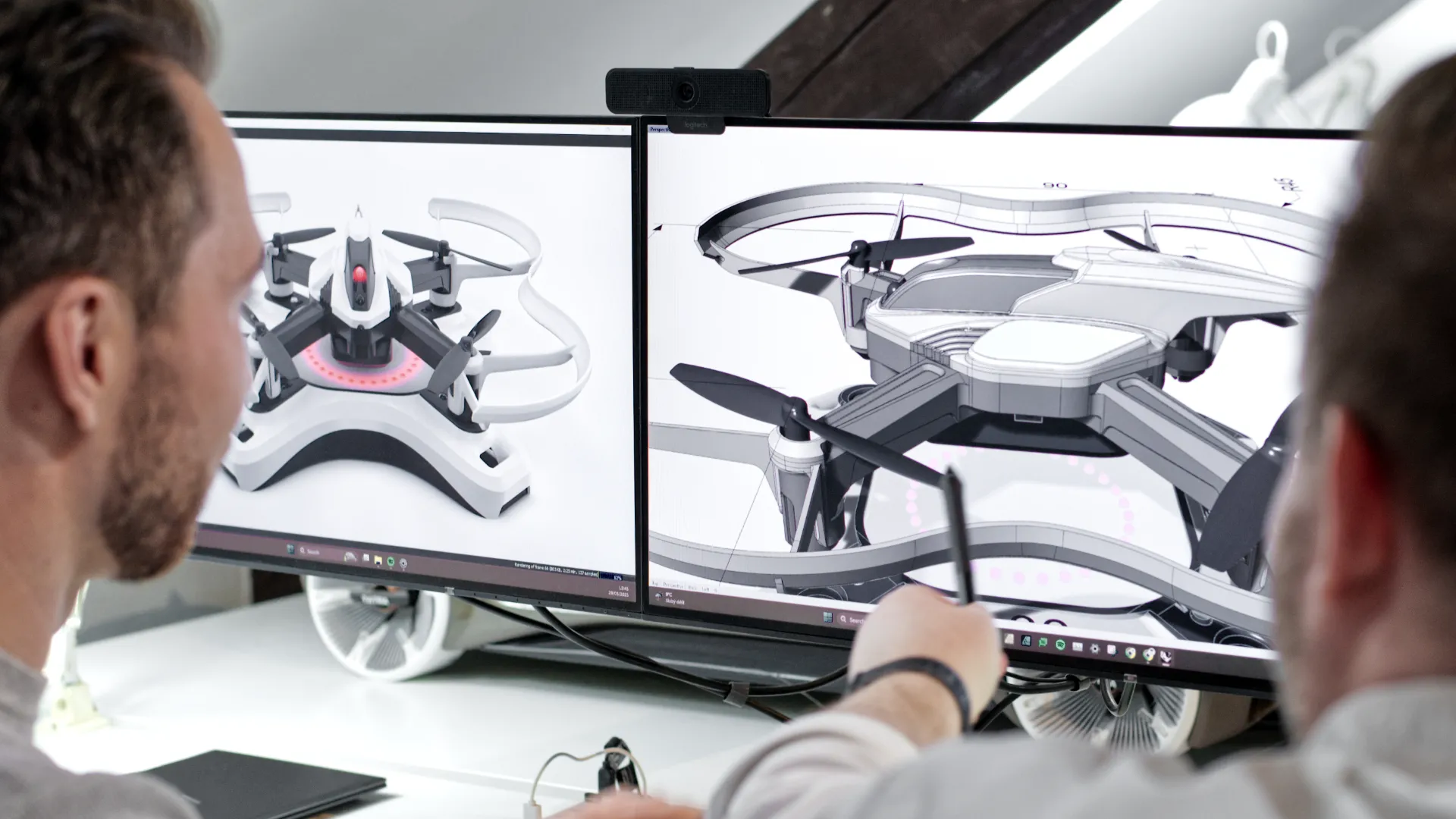 Drone n Base Title image_Design by Werkemotion