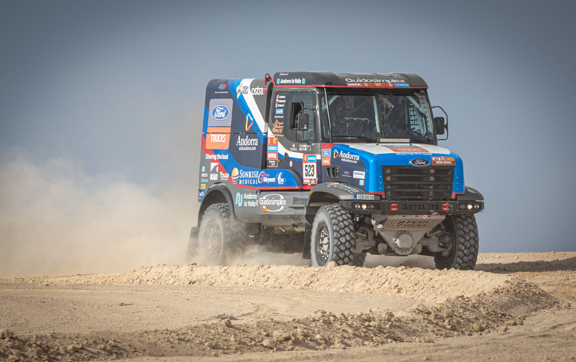 Dakar 2023 - Fesh Fesh team in livery design by WERKEMOTION