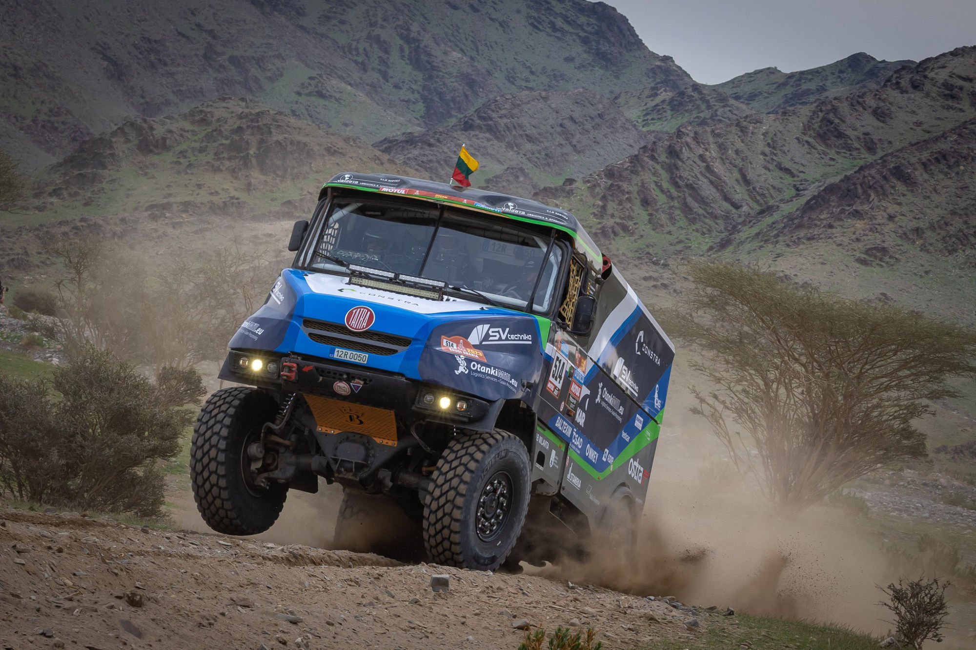 Dakar 2023 - Fesh Fesh team in livery design by WERKEMOTION