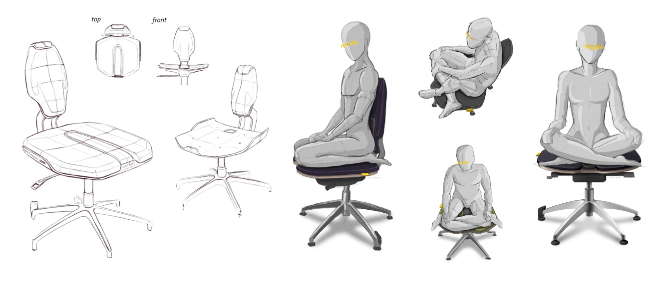 NESEDA Design Challenge NESEDA Advanced chair Challenge_Design by Werkemotion