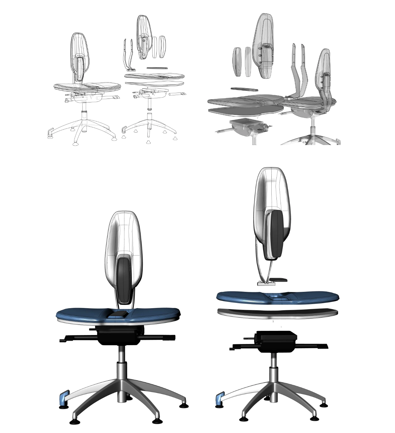NESEDA Chair 3D data NESEDA Chair Manufacturing_Design by Werkemotion