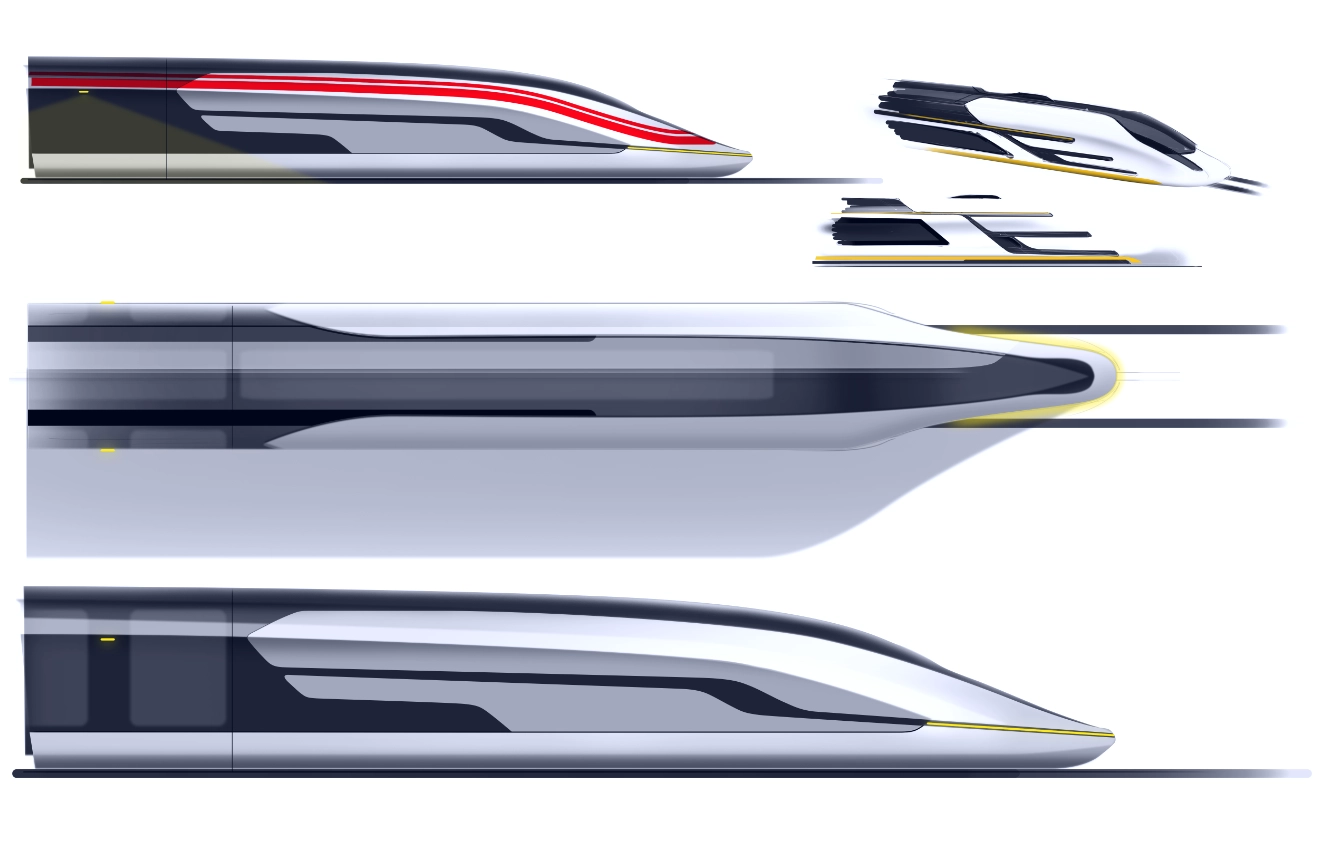 SpeedTrain White Dragon Concept_Design by Werkemotion