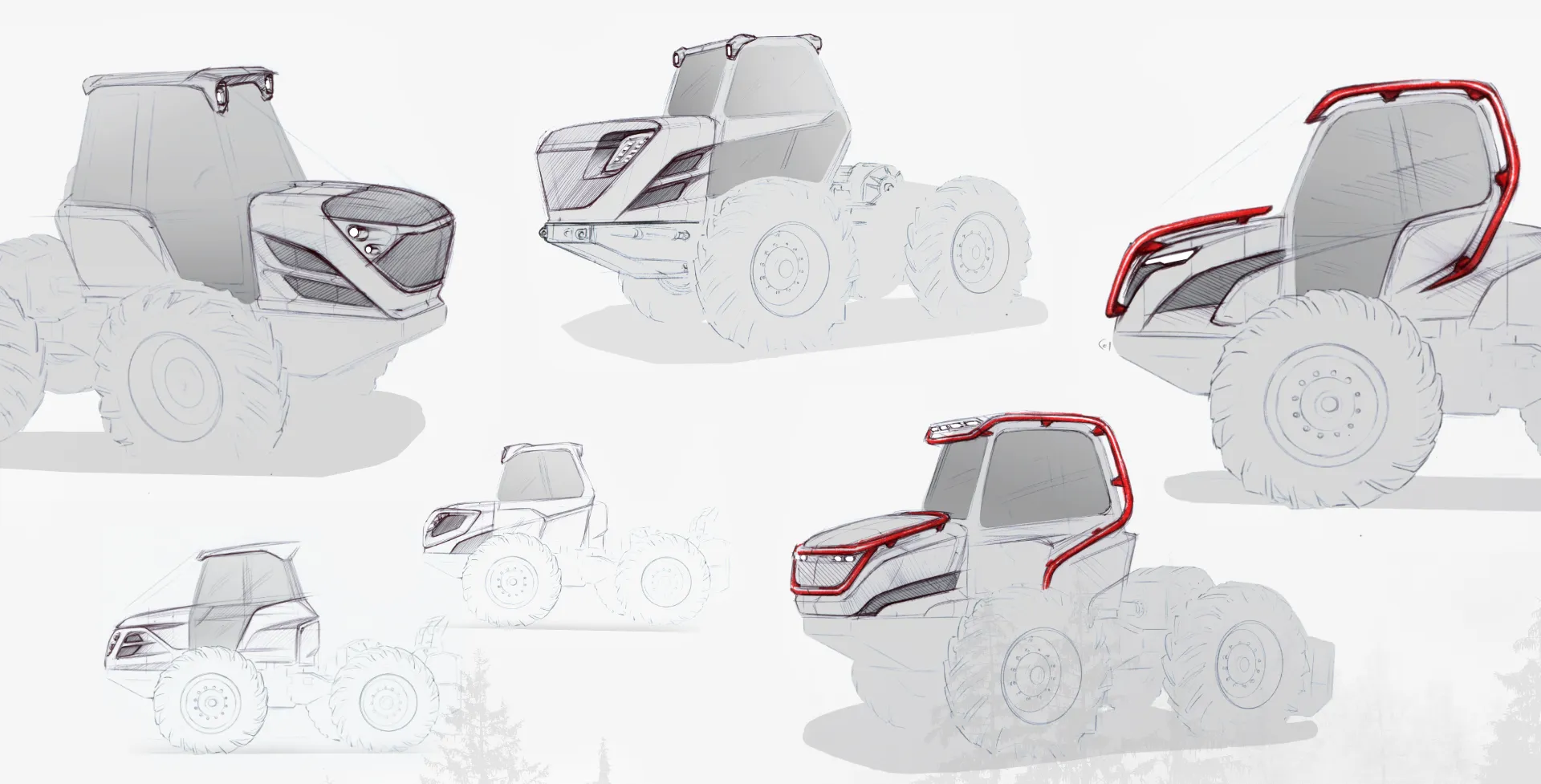 Tractor Concept 01_Design by Werkemotion