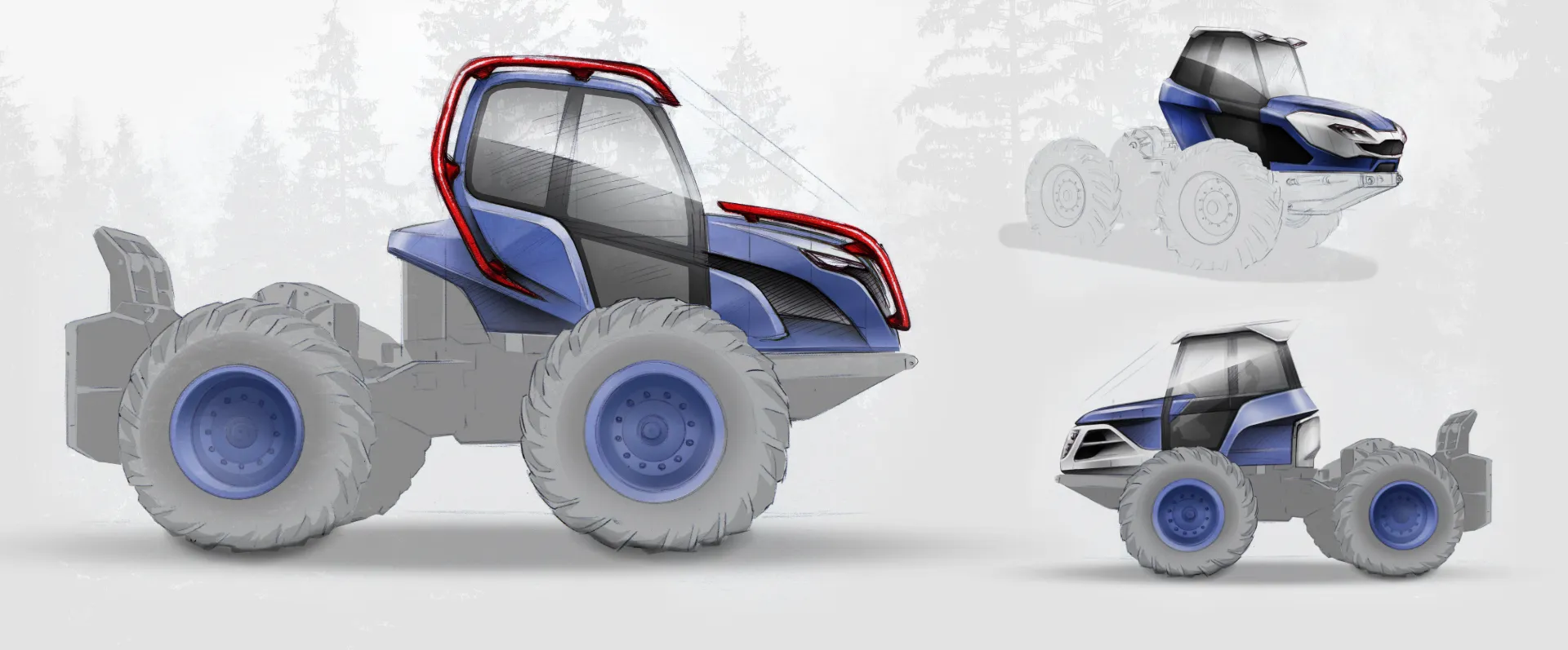 Tractor Concept 02_Design by Werkemotion
