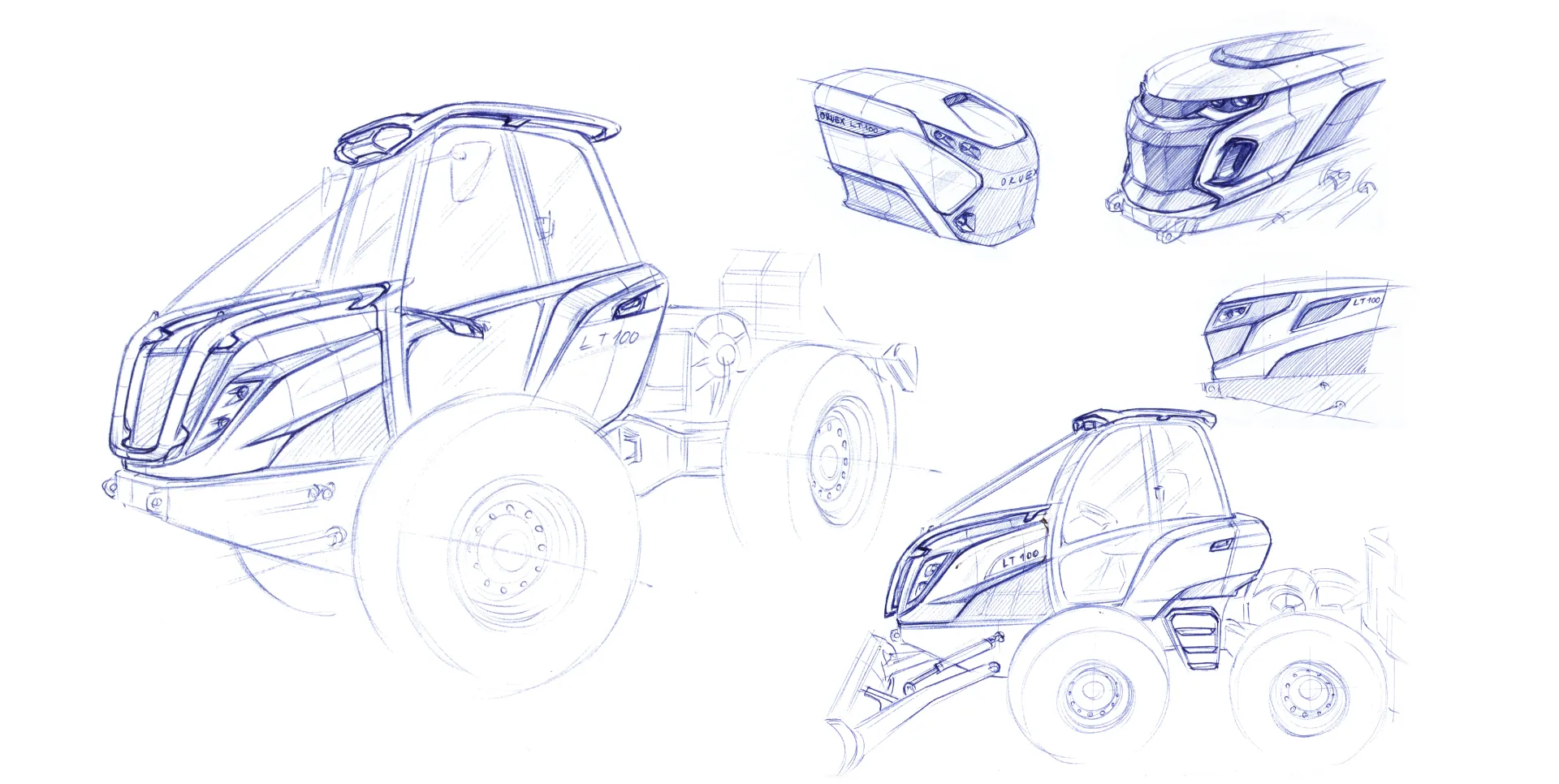 Tractor Concept Tractor Concept 03_Design by Werkemotion