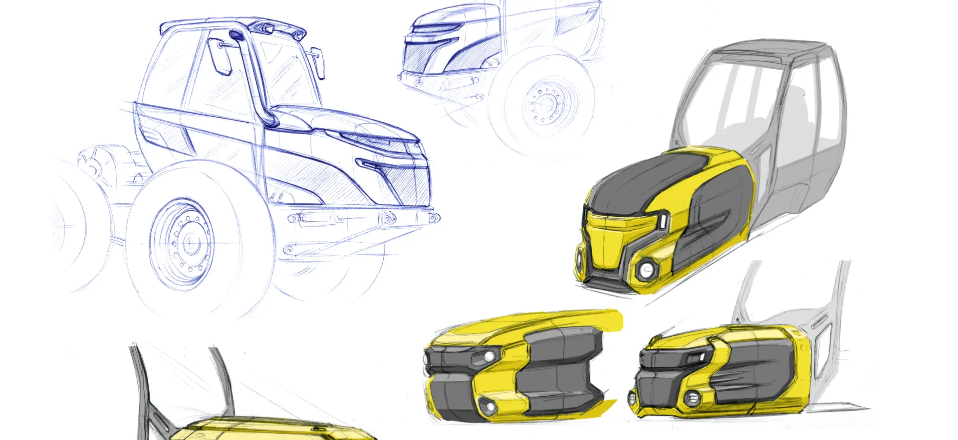 Tractor Concept Tractor Concept 05_Design by Werkemotion
