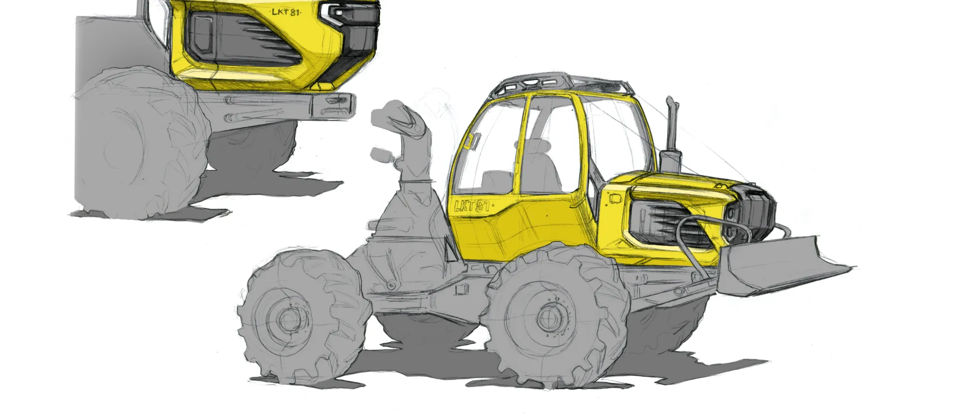Tractor Concept Tractor Concept 06_Design by Werkemotion