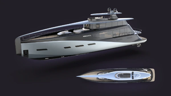 YACHT CONCEPT - CELESTE - 3D DEV