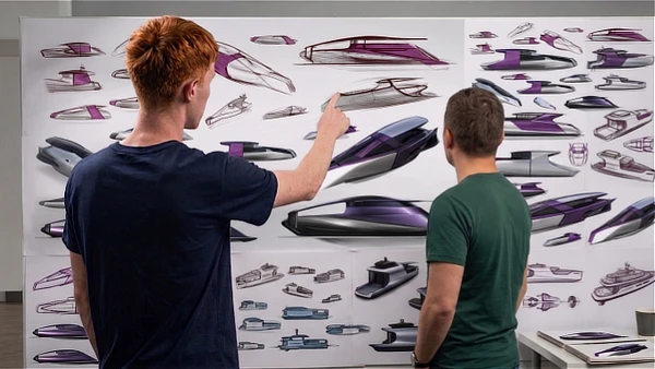 YACHT CONCEPT - CELESTE - Concept phase