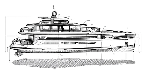 WERKEMOTION YACHT CONCEPT - MADELINE - PROTOTYPE DESIGN