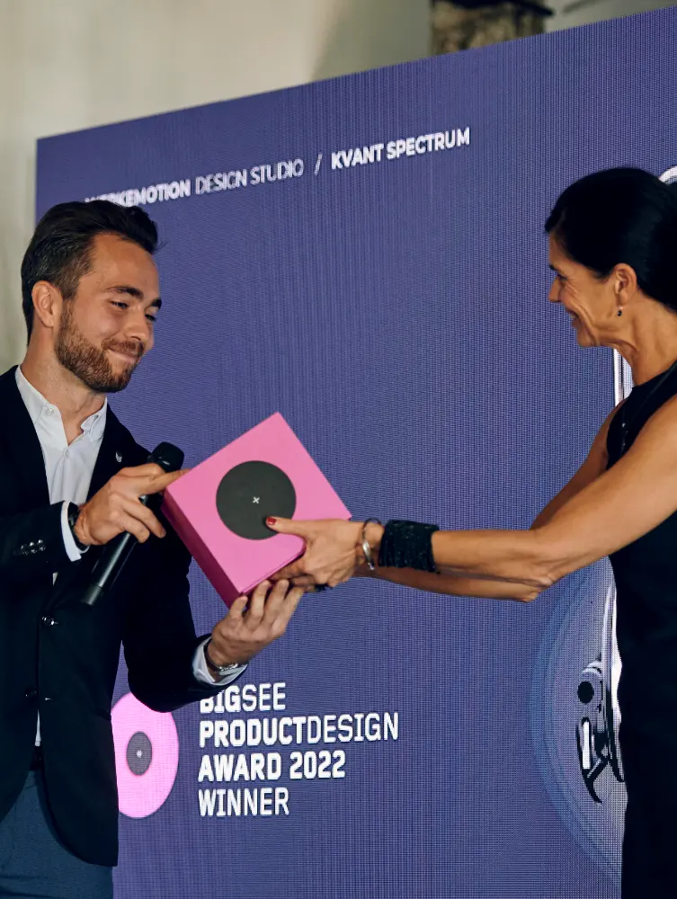 WERKEMOTION and KVANT - Big see design award Winners 2022