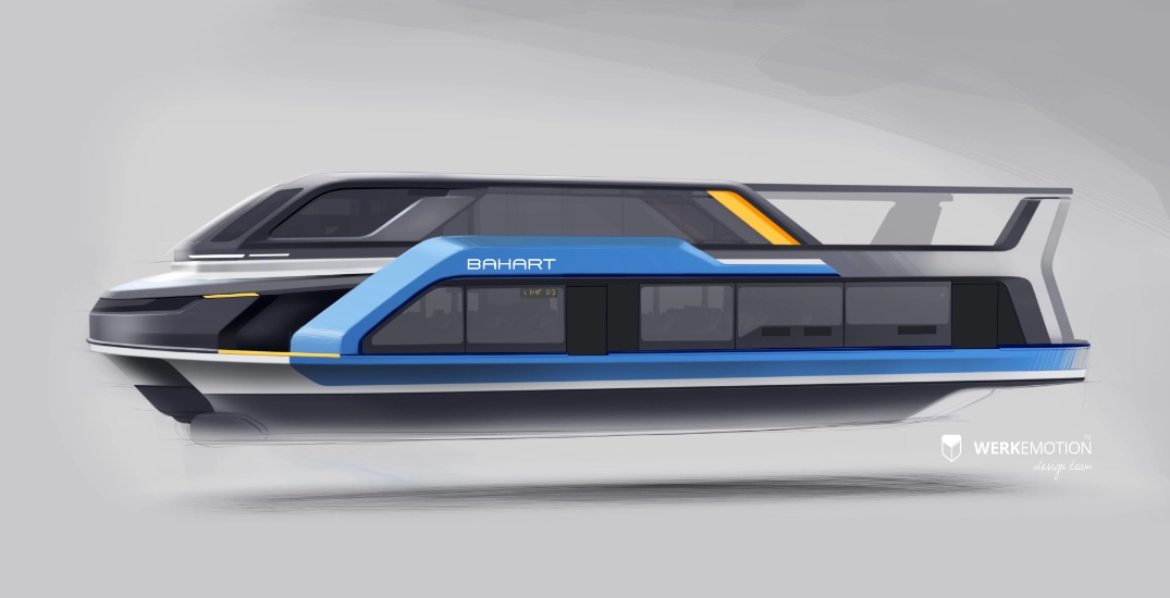 BAHART New Fleet - MIDCAT - Press sketch by WERKEMOTION BAHART New Fleet - MIDCAT - Press Sketch - design by WERKEMOTION