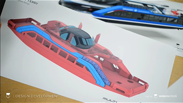 Bahart ships for Balaton - design process by WERKEMOTION design studio