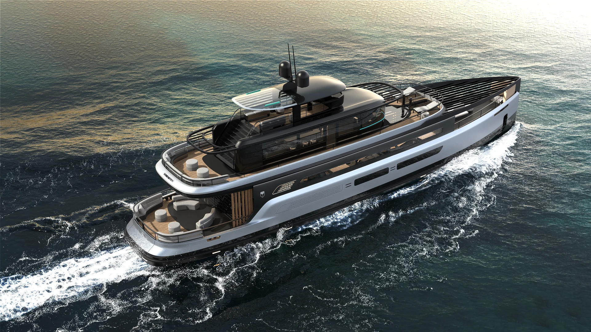 WERKEMOTION YACHT CONCEPT A - FINAL DESIGN - Ocean WERKEMOTION - WE YACHT CONCEPT - MADELINE - Ocean