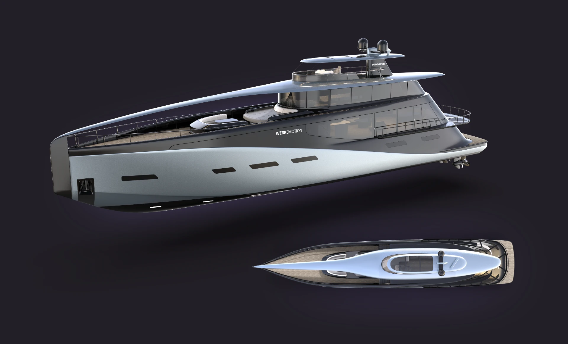 YACHT - CELESTE design by WERKEMOTION YACHT - CELESTE design by WERKEMOTION