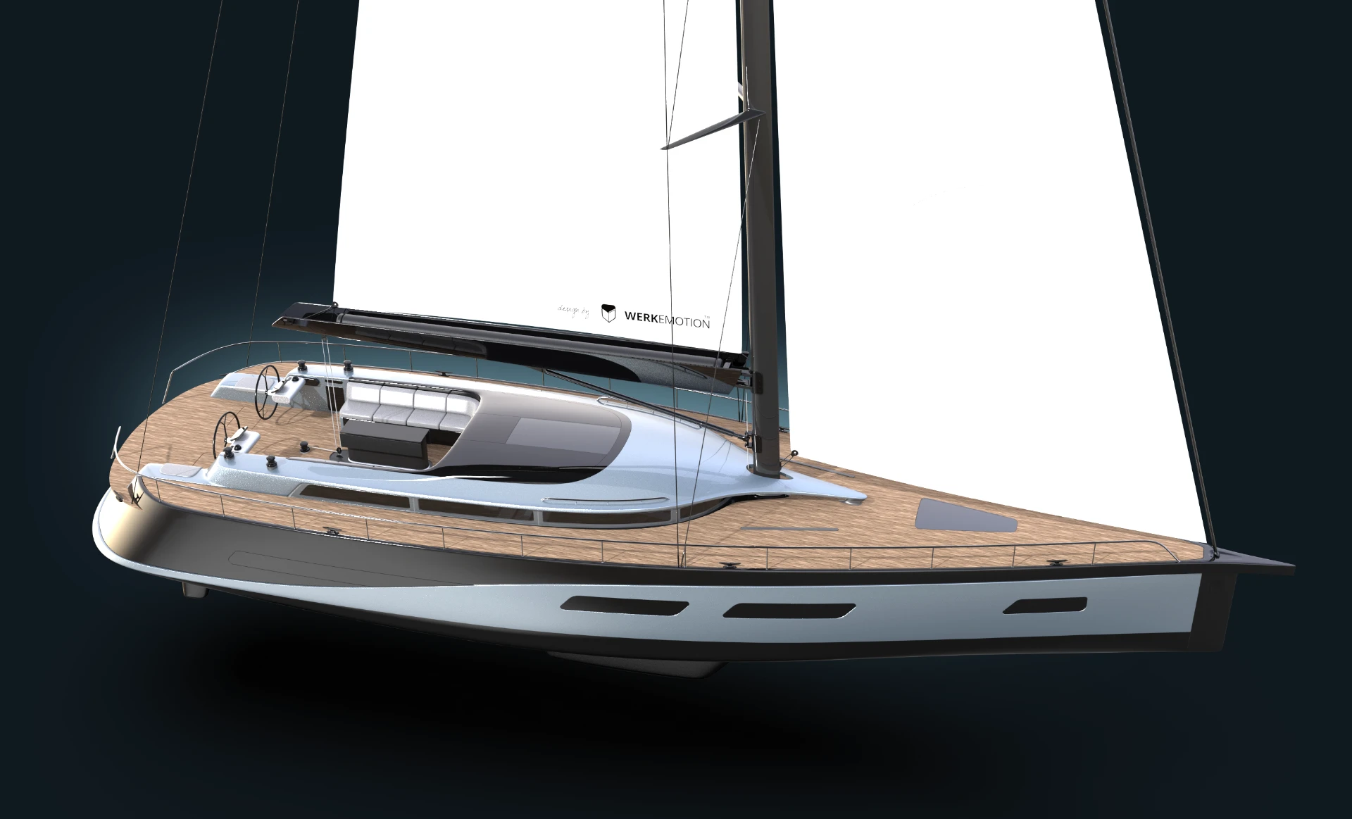 YACHT - CELESTE design by WERKEMOTION YACHT - CELESTE design by WERKEMOTION