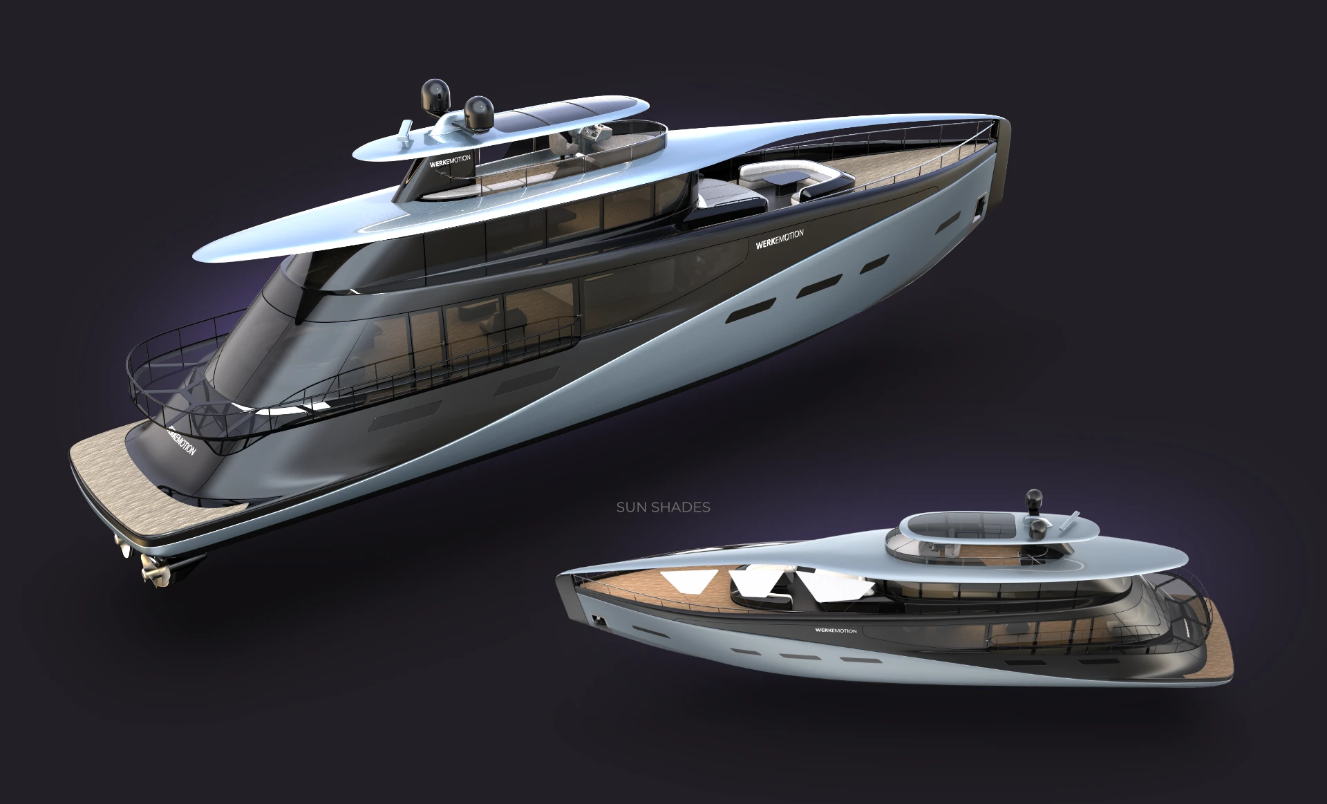 YACHT - CELESTE design by WERKEMOTION YACHT - CELESTE design by WERKEMOTION