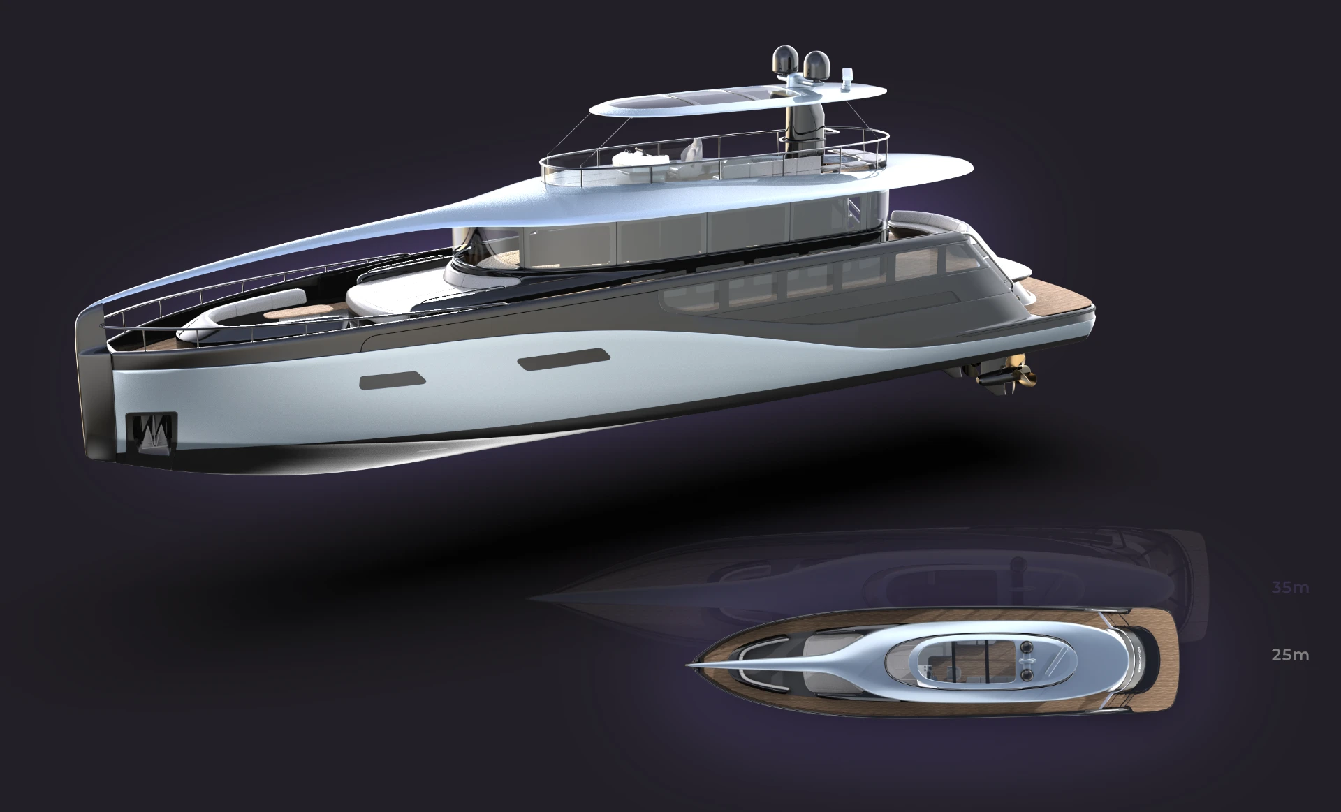 YACHT - CELESTE design by WERKEMOTION YACHT - CELESTE design by WERKEMOTION