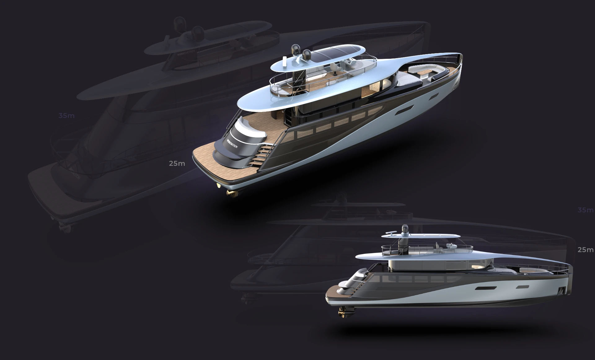 YACHT - CELESTE design by WERKEMOTION YACHT - CELESTE design by WERKEMOTION